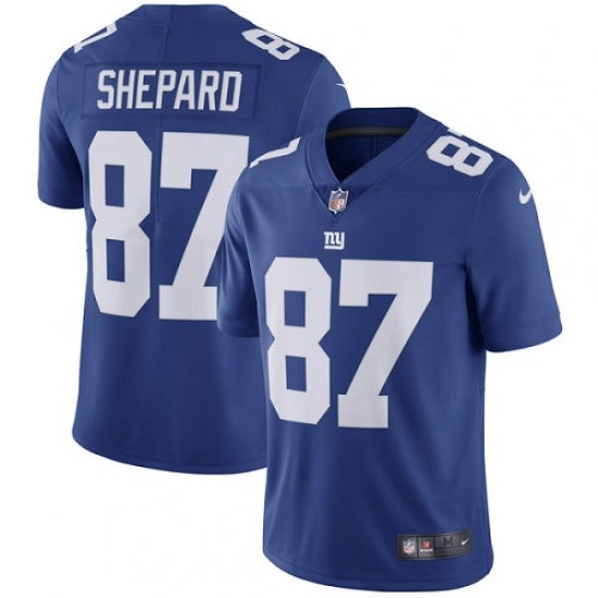 Men's New York Giants Sterling Shepard Limited Player Jersey Royal Blue